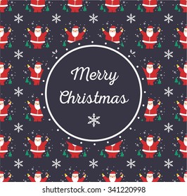 Christmas card template. Christmas Posters. Vector illustration. Template for Greeting Scrap booking, Congratulations, Invitations.