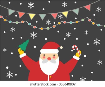 Christmas card template. Christmas Posters. Vector illustration. Template for Greeting Scrap booking, Congratulations, Invitations