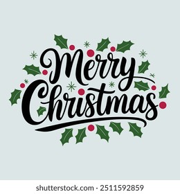 A christmas card template with the text merry christmas