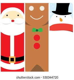 christmas card template vector 