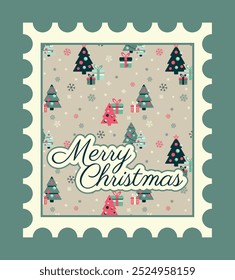Christmas card template. Xmas vector greeting card background. Eps 10 