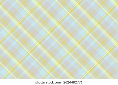 Christmas card textile texture background, korean pattern vector plaid. Seasonal seamless check fabric tartan in light and light gray colors palette.