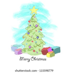 Christmas card. vector 10 eps