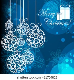 Christmas card. vector 10 eps