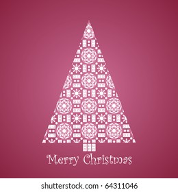 Christmas card. vector 10 eps