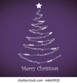 Christmas card. vector 10 eps