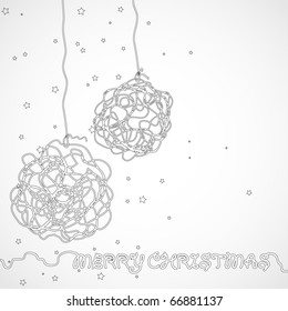 Christmas card. vector 10 eps
