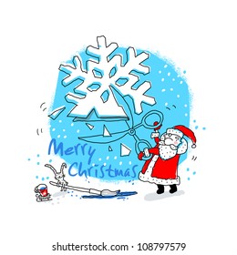 Christmas Card. Vector