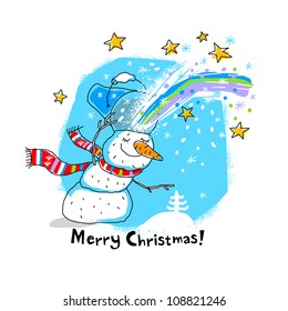 Christmas Card. Vector