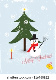 christmas card vector