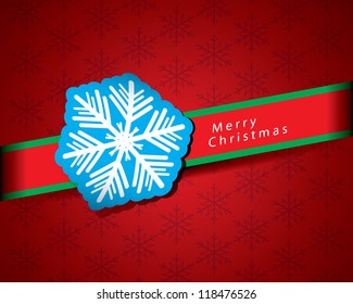 Christmas card vector