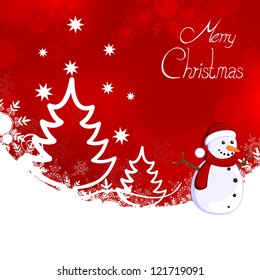 Christmas card - vector