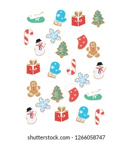 Christmas card vector