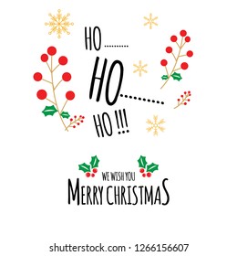 Christmas Card Vector