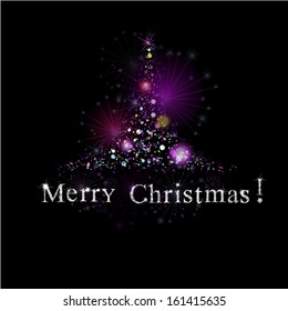 Christmas Card. Vector