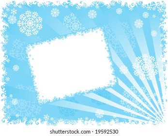 christmas card. vector