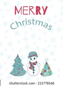 christmas card vector