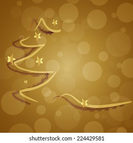 Christmas card - vector