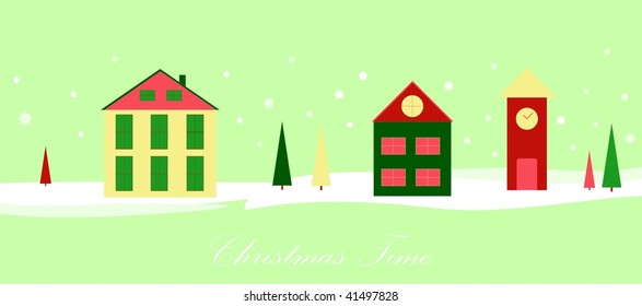 christmas card VECTOR