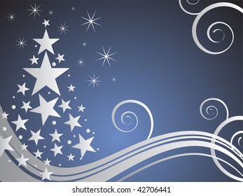 christmas card - vector