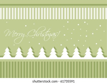 Christmas card, vector