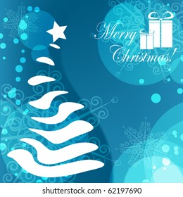 Christmas card. vector