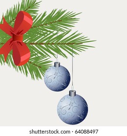 christmas card - vector