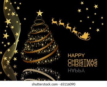 christmas card - vector