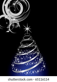 christmas card - vector