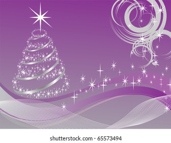 christmas card - vector