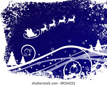 christmas card - vector