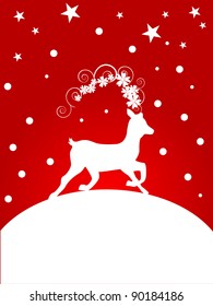 christmas card - vector