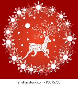 christmas card - vector