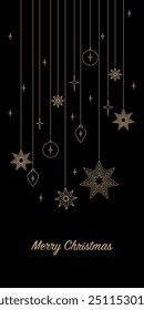 Tarjeta de Navidad. Vector de fondo. Saludo formal. Tarjeta de Navidad, postal, Anuncio, marco