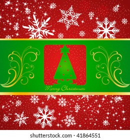 christmas card vector design