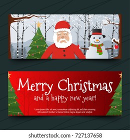 christmas card vector design