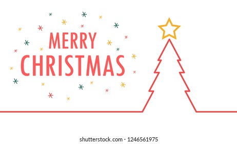 Christmas card vector. free space for text. wallpaper. background.