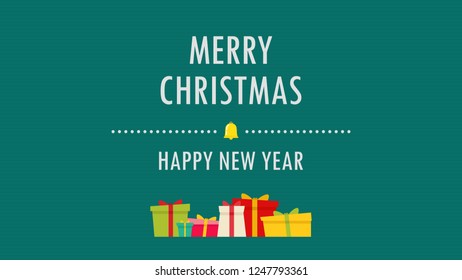Christmas card vector. free space for text. wallpaper.