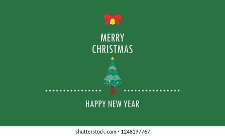 Christmas card vector. free space for text. wallpaper.