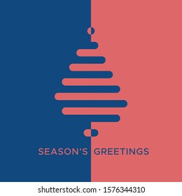 Christmas card vector graphic 1