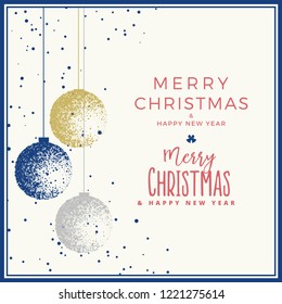 Christmas Card vector graphic