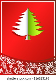 Christmas card - vector illustration
