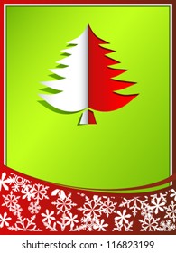 Christmas card - vector illustration