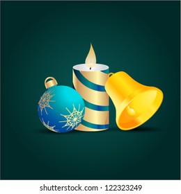 Christmas Card Vector Illustration
