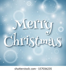Christmas card. Vector illustration.