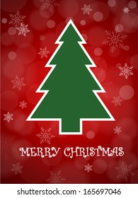 Christmas Card Vector Illustration