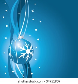 christmas card, vector illustration