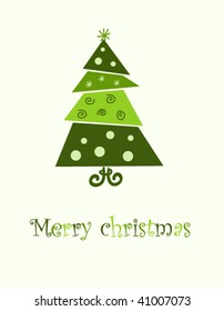 Christmas card. vector illustration