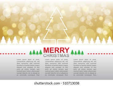 Christmas card vector illustration
