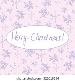 Christmas card. Vector illustration